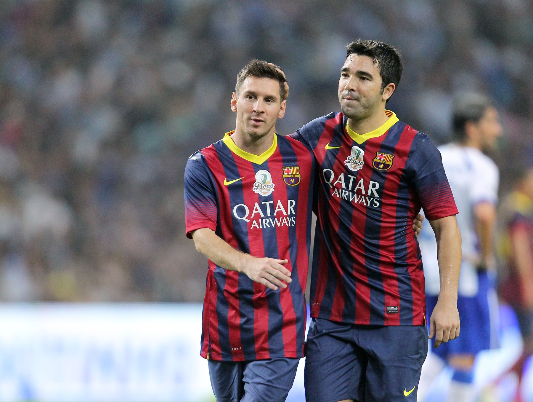 HOMENAGEM A DECO, FC PORTO VS BARCELONA
