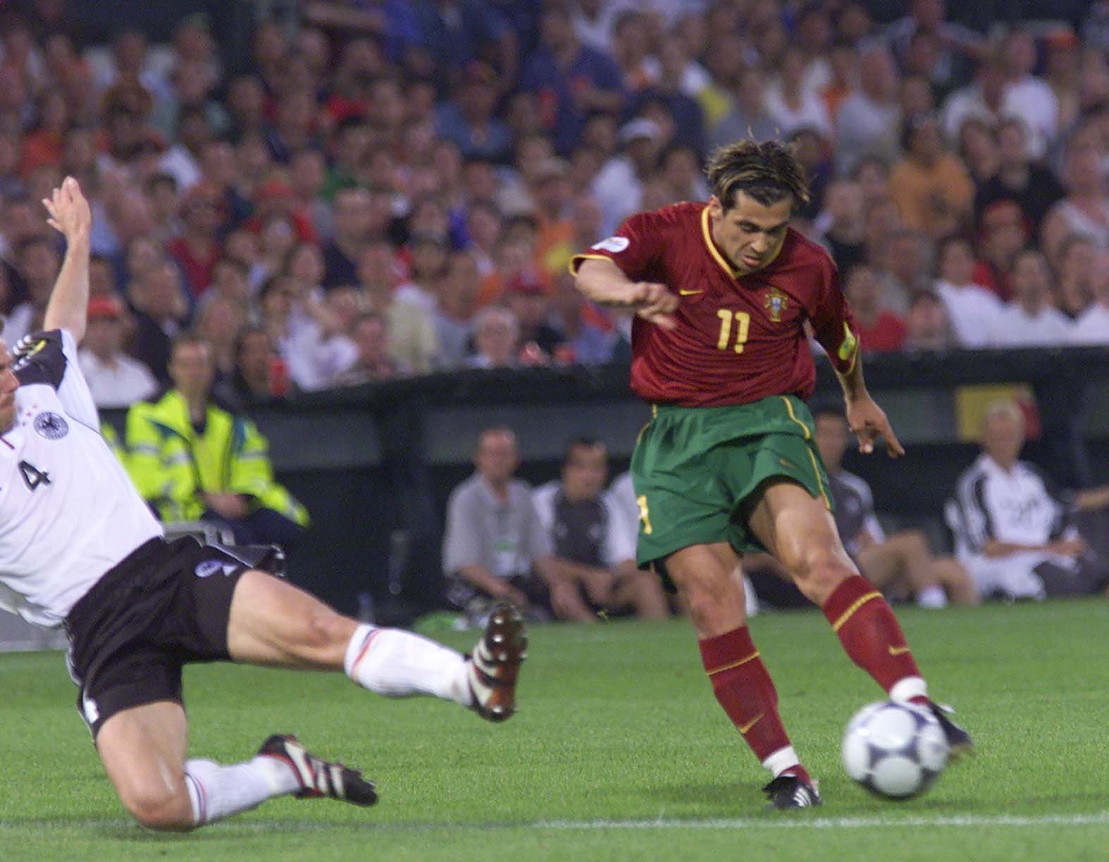 GOLO DE CONCEIÇÃO NO PORTUGAL VS ALEMANHA (EURO 2000)