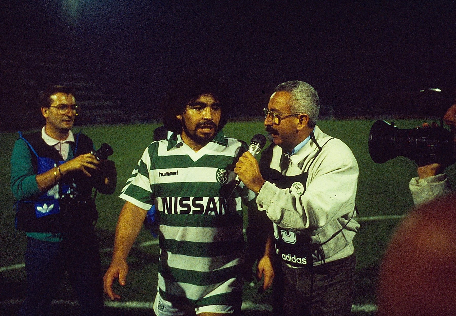 MARADONA ENTREVISTADO EM ALVALADE
