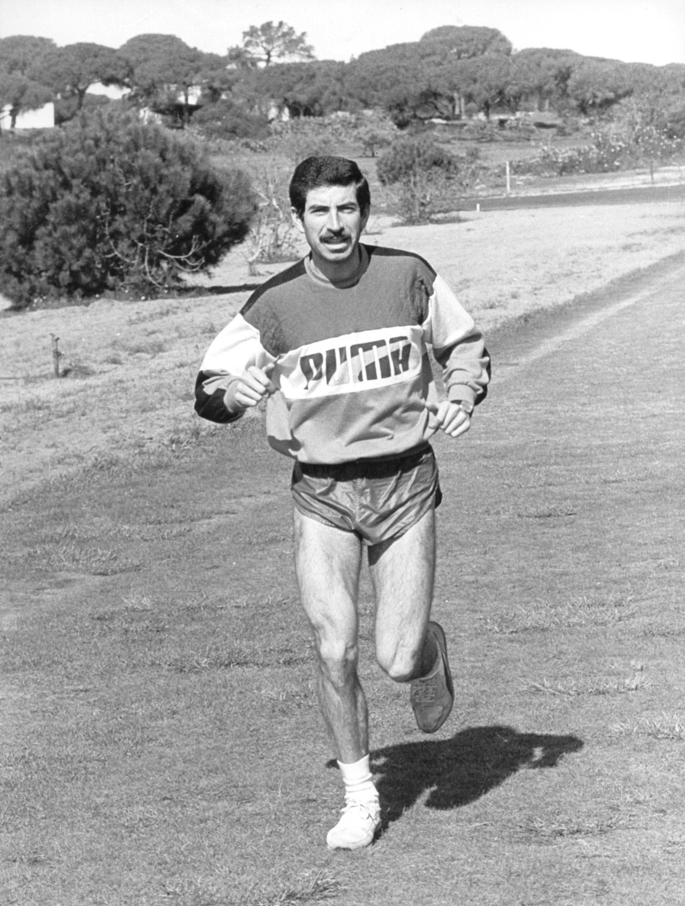 CARLOS LOPES EM TREINO