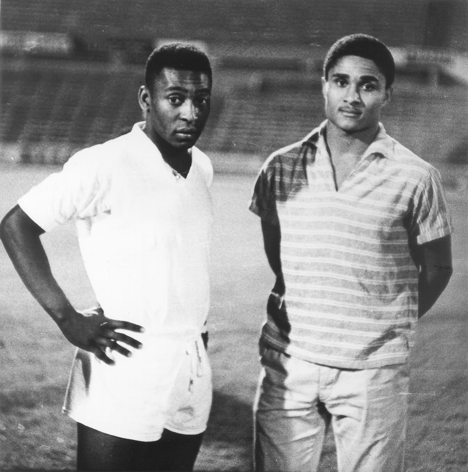 ENCONTRO DE CRAQUES: PELÉ E EUSÉBIO
