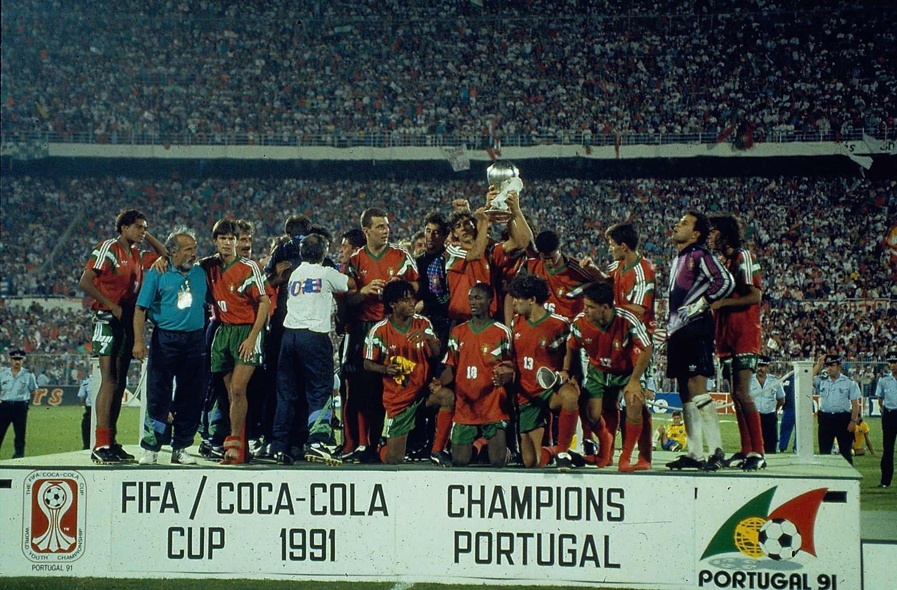 SELEÇÃO NACIONAL SUB-20 CAMPEÃ MUNDIAL 1991