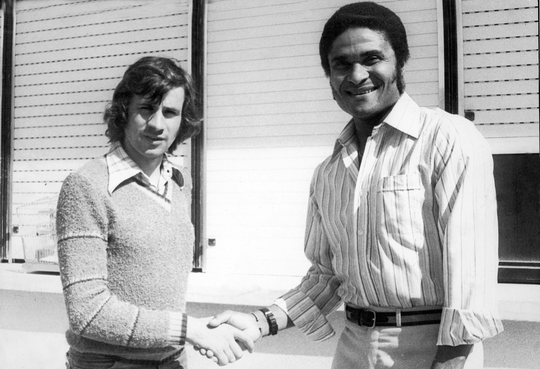ENCONTRO DE CRAQUES: EUSÉBIO E JOHAN CRUYFF