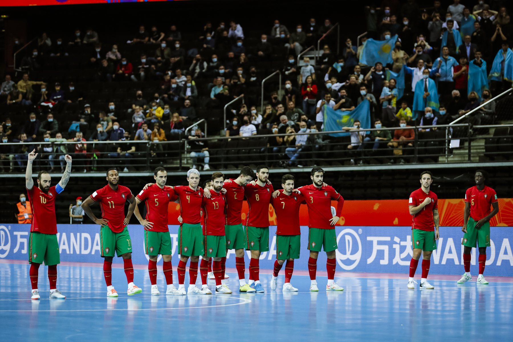 SELEÇÃO NACIONAL DE FUTSAL (PORTUGAL) EM CAMPO